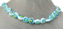 Load image into Gallery viewer, Millefiori Pretty Flowers! Coin Bead Strand 106975 - PremiumBead Primary Image 1