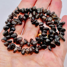 Load image into Gallery viewer, Moonstone nugget Bead Strand | 8 to 12 mm | Purple/Black | 90 to 100 Beads |