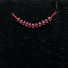 Load image into Gallery viewer, 49.0cts AAA+ Natural Ruby 3.25x2.25mm Smooth Roundel 15 inch Bead Strand - PremiumBead Alternate Image 3