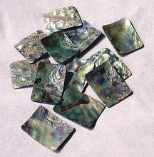 Load image into Gallery viewer, 1 (One) Golden Rainbow Abalone Rectangle Bead 3151AA - PremiumBead Primary Image 1