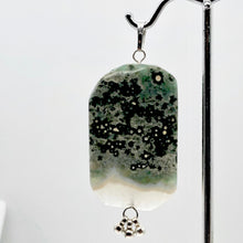 Load image into Gallery viewer, Ocean Jasper Sterling Silver Pendant | 2 1/4 Inch Long |