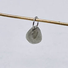 Load image into Gallery viewer, Diamond w/Loop .40 cts Teardrop | 4x3 mm | Green | 1 Pendant |