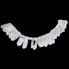 Load image into Gallery viewer, Quartz Polished Points Strand | 21x8 to16x7mm | Clear | 94g | 52 Beads |