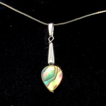 Load image into Gallery viewer, Labradorite Sterling Silver Drop Pendant | 1 5/8" |