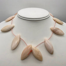 Load image into Gallery viewer, Pink Peruvian Opal Marquis Briolette 12 Bead Strand 10815J - PremiumBead Alternate Image 2