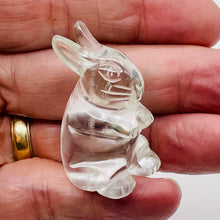 Load image into Gallery viewer, Easter Bunny Rabbit Rabbit | 46x27x21mm | Clear | 1 Figurine