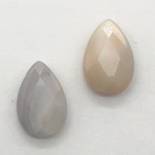 Load image into Gallery viewer, 2 Pink Botswana Agate Faceted Briolette Beads 6768