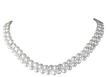 Load image into Gallery viewer, Divine top-Drilled Creamy White Pearl Strand 104762