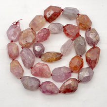 Load image into Gallery viewer, Natural 490cts Spinel Faceted Nugget Bead Strand 10409A