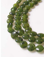 Load image into Gallery viewer, Premium Speckled Nephrite Jade Bead Strand (40 Beads) 110261 - PremiumBead Alternate Image 3