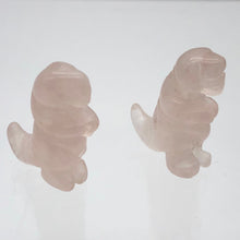 Load image into Gallery viewer, T-Rex Dinosaur 2 Rose Quartz Tyrannosaurus Rex Beads | 20x18x8mm | Pink - PremiumBead Alternate Image 5
