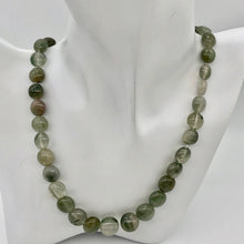 Load image into Gallery viewer, Natural graduated Green Rutilated Quartz bead strand - PremiumBead Alternate Image 8