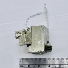 Load image into Gallery viewer, Pyrite Free Form Pendant Bead | 24x33x20 | Gold | 1 Bead |