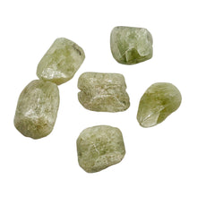 Load image into Gallery viewer, 1 Chatoyant Pale Green Kunzite Faceted Nugget Bead 3363A