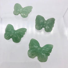 Load image into Gallery viewer, Fluttering 2 Aventurine Butterfly Beads | 21x18x5mm | Green - PremiumBead Alternate Image 5