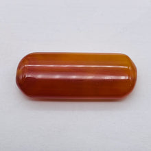 Load image into Gallery viewer, 1 Bead of Red Orange Sardonyx 41x16mm Pendant Bead 9589A