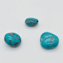Load image into Gallery viewer, Amazing! 3 Genuine Natural Turquoise Nugget Beads 50cts 010607P - PremiumBead Alternate Image 2