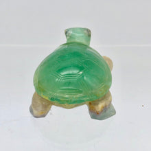 Load image into Gallery viewer, Natural Fluorine Turtle Figurine | 2 1/8x1 3/8x3/4" | Green | 235 carats | 10856 - PremiumBead Alternate Image 6