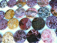 Load image into Gallery viewer, Exotic Yummy Tiger Jasper Disc Pendant Bead 006697 - PremiumBead Primary Image 1