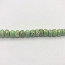 Load image into Gallery viewer, Natural Gaspeite Faceted Roundel Beads | 7x5mm to 7x3mm Green| Roundel | 2 Bds|