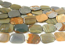 Load image into Gallery viewer, Huge Owyhee Jasper Rectangle Pendant Bead Strand 106204 - PremiumBead Alternate Image 2