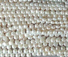 Load image into Gallery viewer, Divine top-Drilled Creamy White Pearl Strand 104762