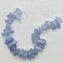 Load image into Gallery viewer, Natural! Blue Chalcedony Nugget Bead 8" Strand - PremiumBead Alternate Image 8