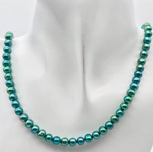 Load image into Gallery viewer, 20 Emerald Green 6mm Freshwater Pearls - PremiumBead Alternate Image 7