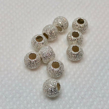 Load image into Gallery viewer, Stardust 4 Shimmering Sterling Silver 5mm Beads 7847 - PremiumBead Primary Image 1