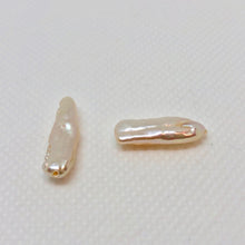 Load image into Gallery viewer, 8 Natural Peachy Pink Biwa Stick FW Pearls #4450 - PremiumBead Alternate Image 3