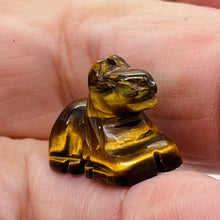 Load image into Gallery viewer, Trusty Steed 2 Carved Tiger's Eye Horse Pony Beads