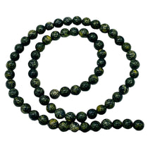 Load image into Gallery viewer, Rare Reptile Russian Jasper 6mm Bead Strand 109166