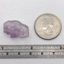 Load image into Gallery viewer, Charming Carved Amethyst Turtle Figurine | 22x12.5x9mm | Purple - PremiumBead Alternate Image 6