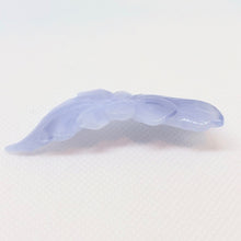 Load image into Gallery viewer, 50cts Hand Carved Blue Chalcedony Flower Bead 009850Q - PremiumBead Alternate Image 2