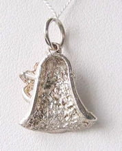 Load image into Gallery viewer, Merry Christmas 925 Sterling Silver Holiday Bell Traditional Charm Pendant 9968J - PremiumBead Alternate Image 2