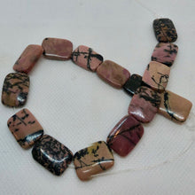 Load image into Gallery viewer, Deluxe 6 Rhodonite Rectangle Beads 8687 - PremiumBead Alternate Image 2