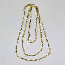 Load image into Gallery viewer, Italian! 10K Gold Figaro Link Chain 30" Necklace | 6.47g |