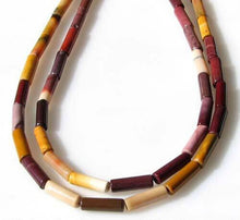 Load image into Gallery viewer, Hot Australian Mookaite 13mm Tube Bead Strand 109544 - PremiumBead Primary Image 1
