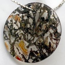 Load image into Gallery viewer, Moss Agate 24mm Disc Pendant Bead 4848Bp - PremiumBead Alternate Image 3