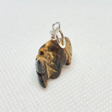Load image into Gallery viewer, Tiger's Eye Koi Fish W/ Sterling Silver Pendant 509265TES - PremiumBead Alternate Image 6