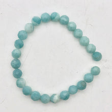 Load image into Gallery viewer, Amazonite Faceted Round 8mm Bead Half Strand - PremiumBead Primary Image 1