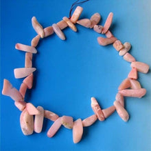 Load image into Gallery viewer, 311 Carats Pink Peruvian Opal Briolette Bead Strand 110460G - PremiumBead Primary Image 1