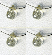 Load image into Gallery viewer, Ray of Sunshine Natural Sapphire Briolette Bead 5197 - PremiumBead Primary Image 1