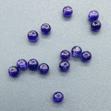 Load image into Gallery viewer, 14 Natural 4mm Amethyst Round Beads 009390