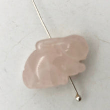 Load image into Gallery viewer, Hoppy Carved Rose Quartz Bunny Rabbit Figurine | 22x12x10m | Pink - PremiumBead Alternate Image 4