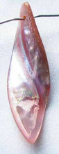 Load image into Gallery viewer, Pink Mussel Shell Designer Blade Cut Pendant Bead 4423C - PremiumBead Alternate Image 2