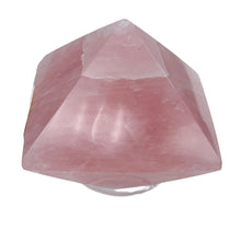 Load image into Gallery viewer, Rose Quartz Double Pyramid | 47x43mm | Pink | 1 Display Specimen |