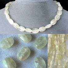 Load image into Gallery viewer, Sparkling Lemon Faceted Calcite Oval Bead Strand 104635 - PremiumBead Alternate Image 4