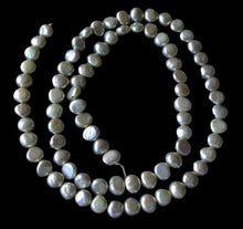 Load image into Gallery viewer, Platinum Pistachio Green6x5x4mm to 5x5x3mm Pearl Strand 102952