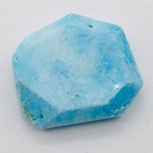 Load image into Gallery viewer, 69cts Natural Hemimorphite Druzy Pendant Bead | Blue | 31x28x7mm | 1 Bead |